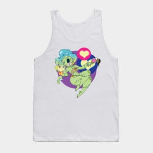 Thirsty Zombie Babe Tank Top